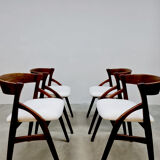 Vintage dining armchairs Denmark 1960