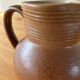 Pitcher in glazed sandstone