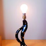 Ceramic star lamp base, 1950.