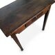 19th Century Solid Walnut Campaign Table – Console or Occasional Desk