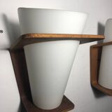 Pair Of Philips Wall Lamps By Louis Kalff Circa 1960