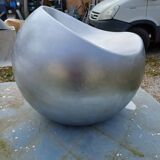 2 vintage mobo and dupont stools or poufs