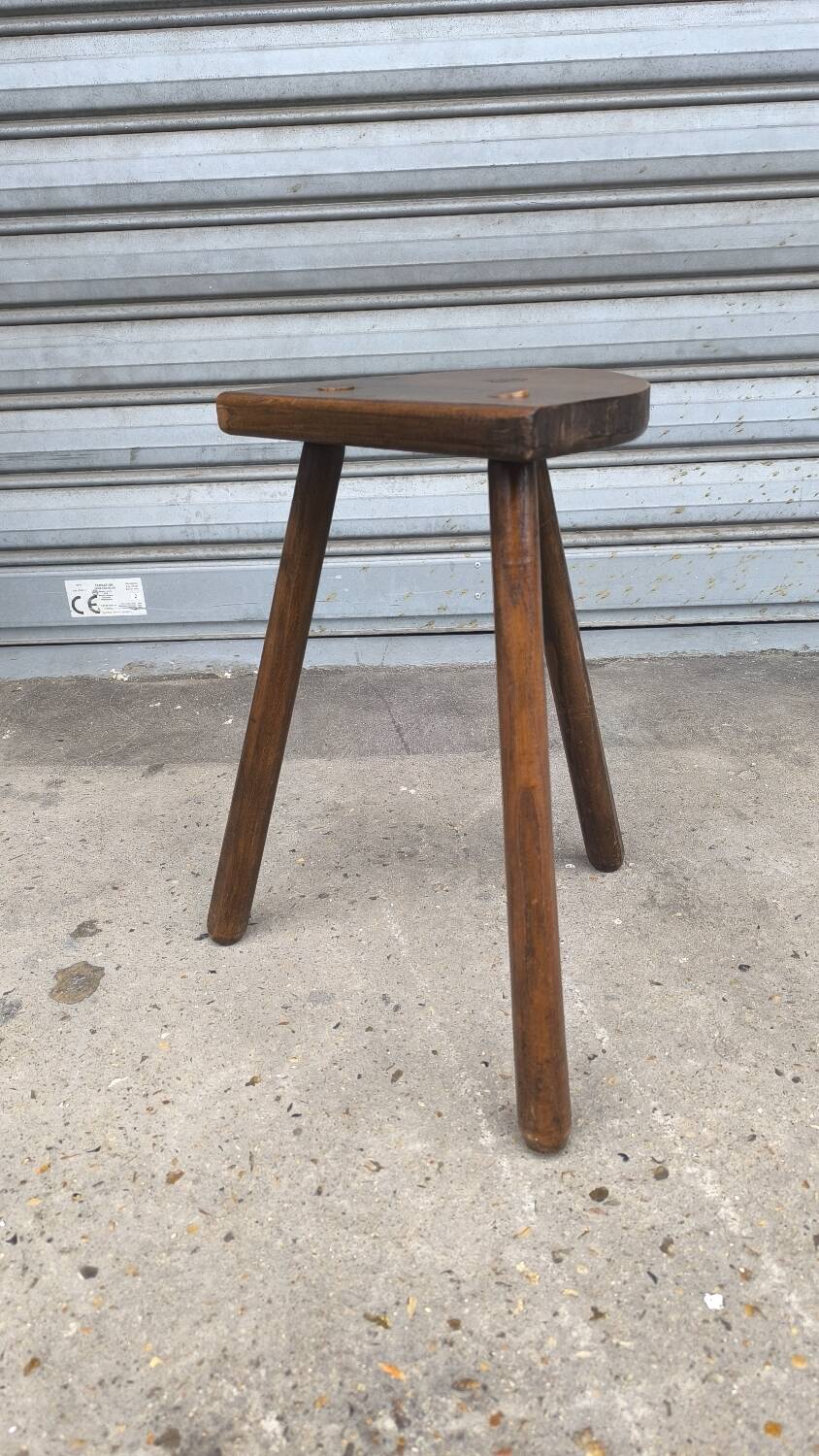 Wooden tripod stool 1960