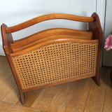 Wood and canning magazine holder