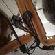 Pair of vintage ceramic lamps with double lighting