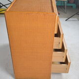 Commode en rotin