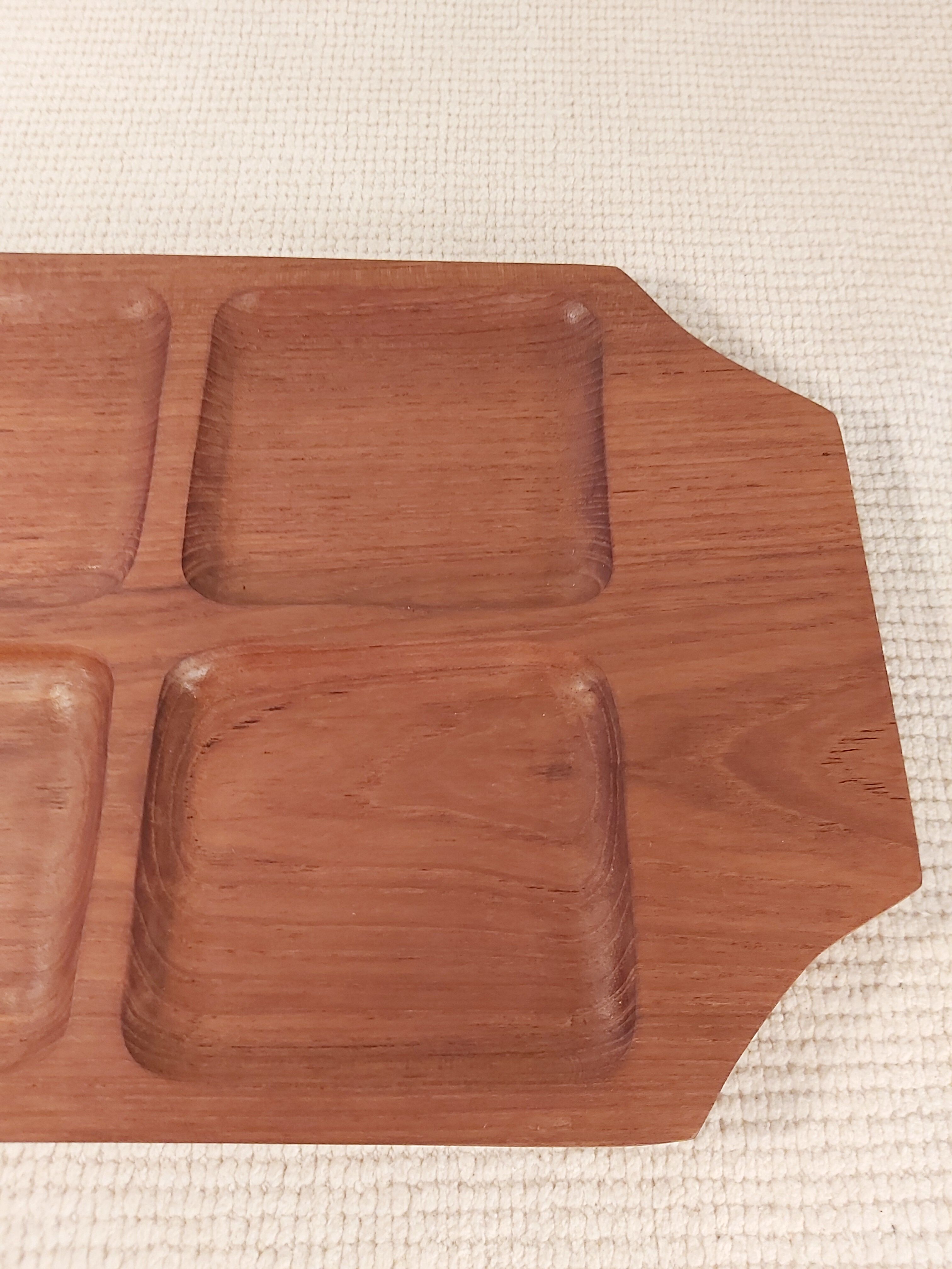 Scandinavian teak dish 60