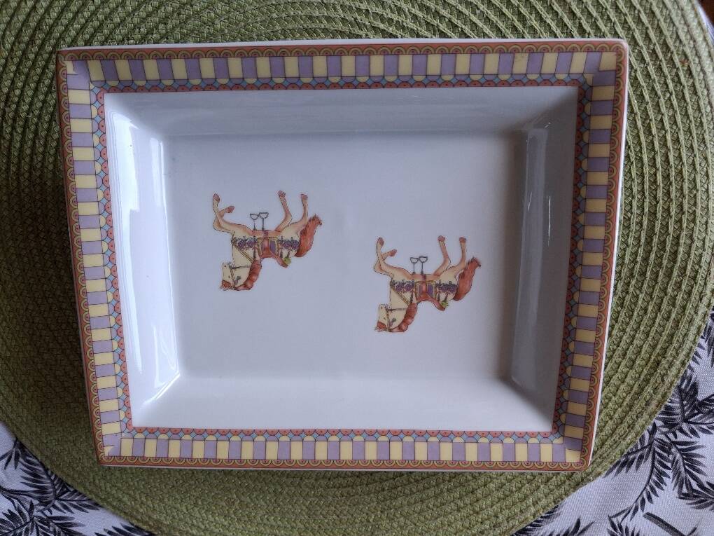 Large porcelain catchall from Limoges