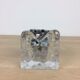 Briquet glaçon cubique en verre