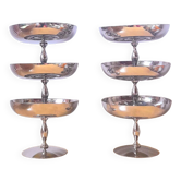 Stainless steel ice cream or dessert cups