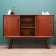 Enfilade en teck, design danois, années 1960, production : Danemark
