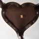 Table "Heart" in Louis XV style, Attributed to Maison Krieger, Circa 18