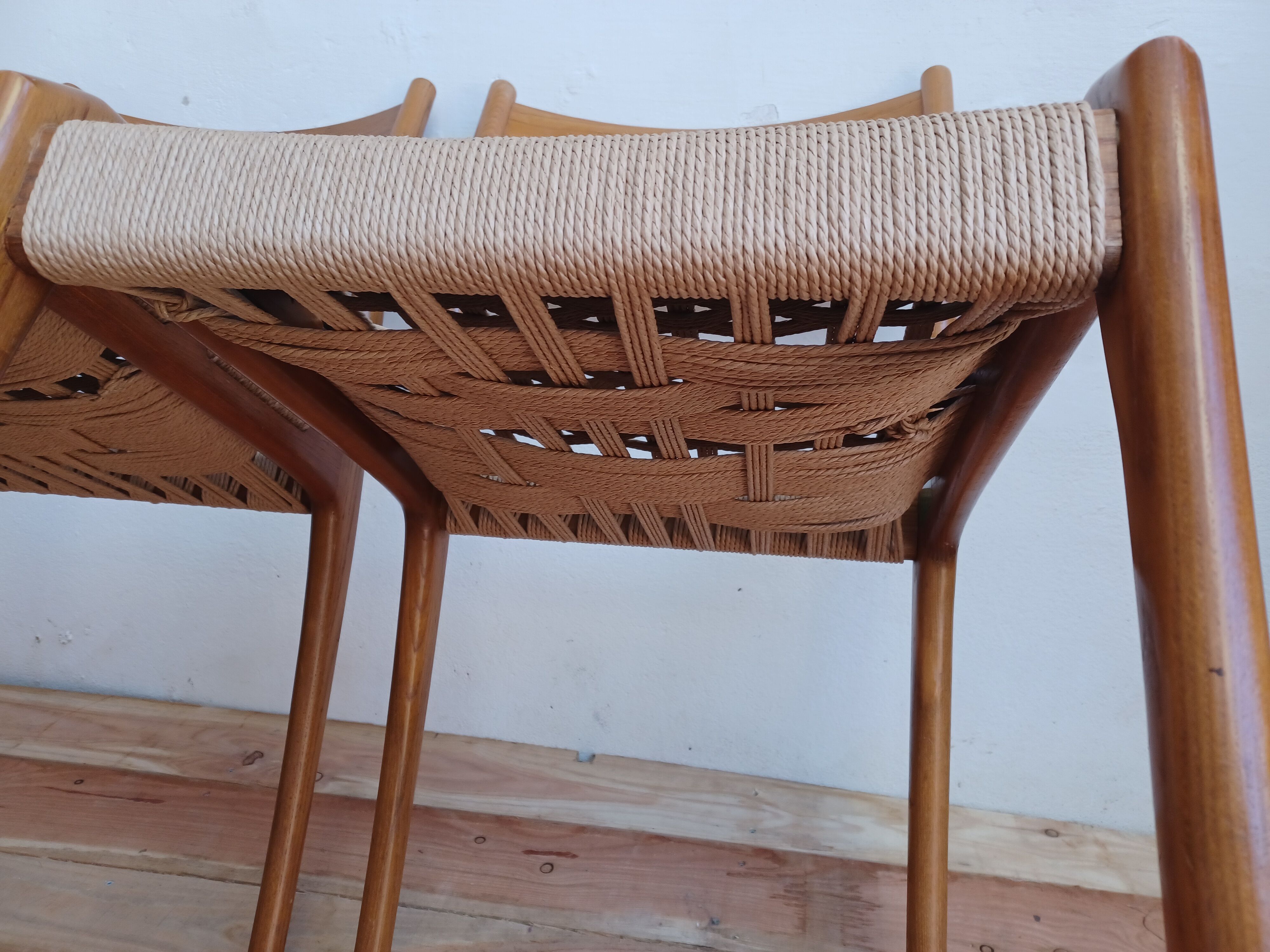 Pair of chairs, Consorzio Sedie Friuli, 1960