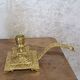 Cave rat bronze candlestick