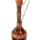 Scoubidou bottle and golden sons