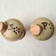 Sandstone salt and pepper shaker