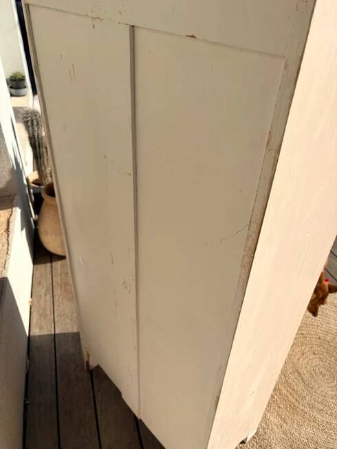 Petite armoire vitrée « Pâquerette »