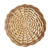 Cheese platter or vintage wicker cake dish