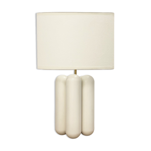 Lampe Charlotte blanche - coton