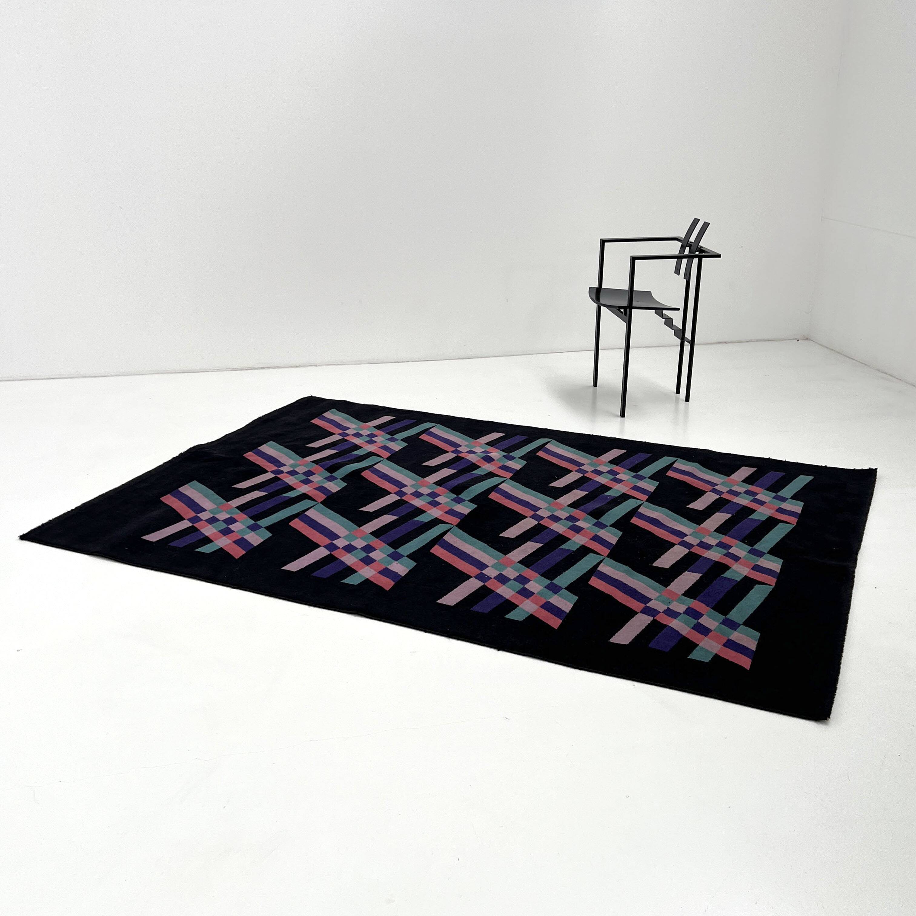 Tapis aux formes géométriques par Missoni, 1980