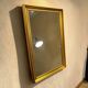 Miroir mural vintage « doré » en verre taillé