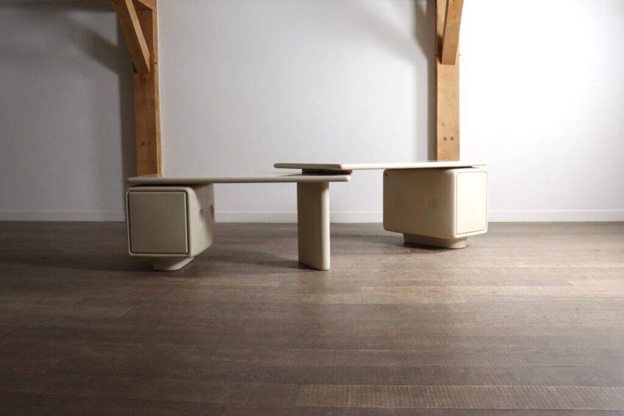 Ernest Igl Jet corner desk for Wilhelm Werndl, 1970s