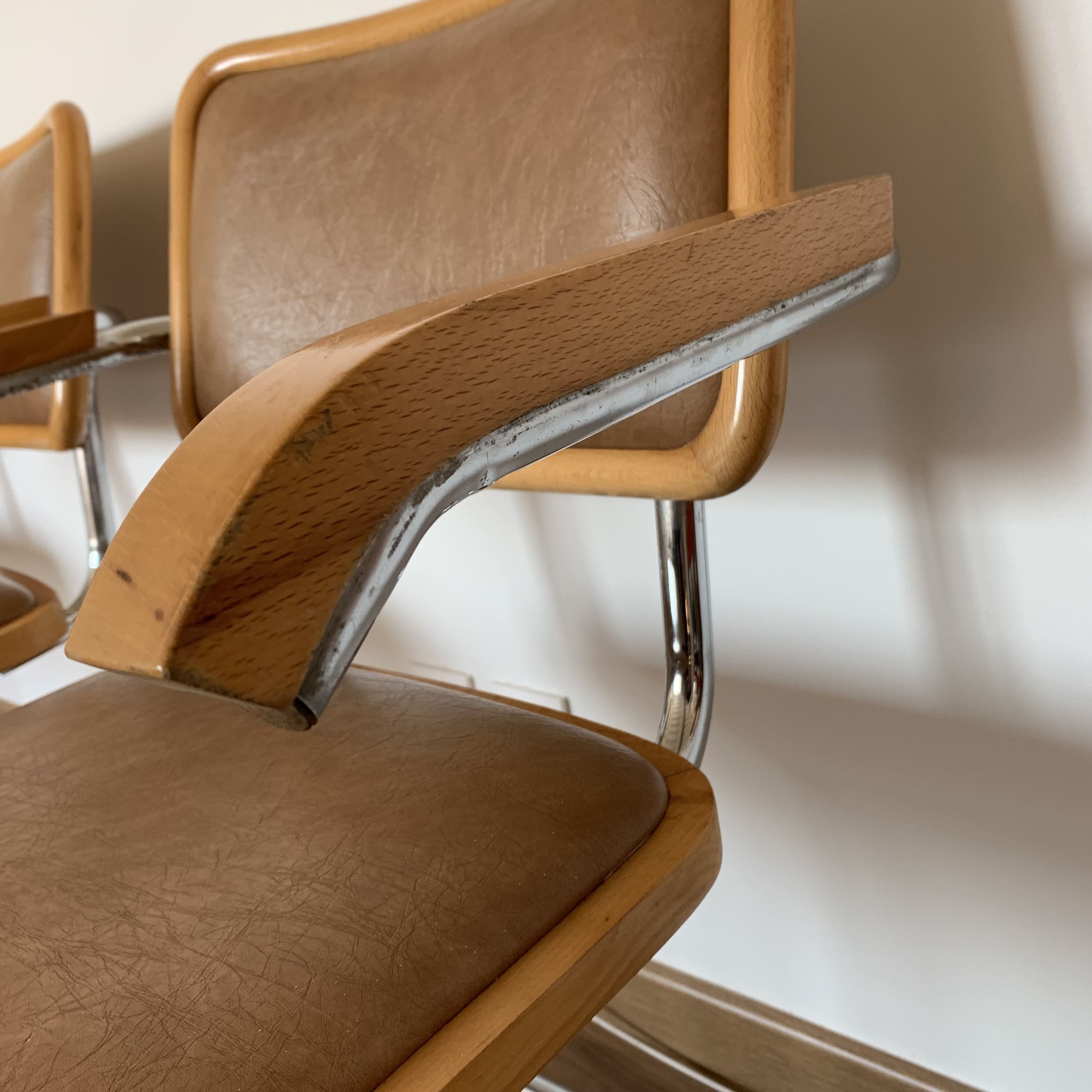 4 armchairs B64 by Marcel Breuer