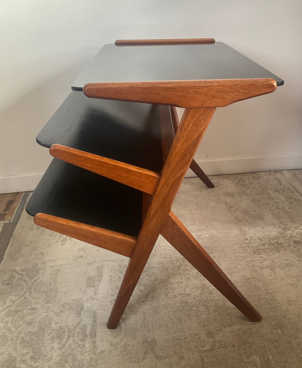 Scandinavian side table from the 60s