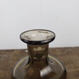 Smoked glass decanter