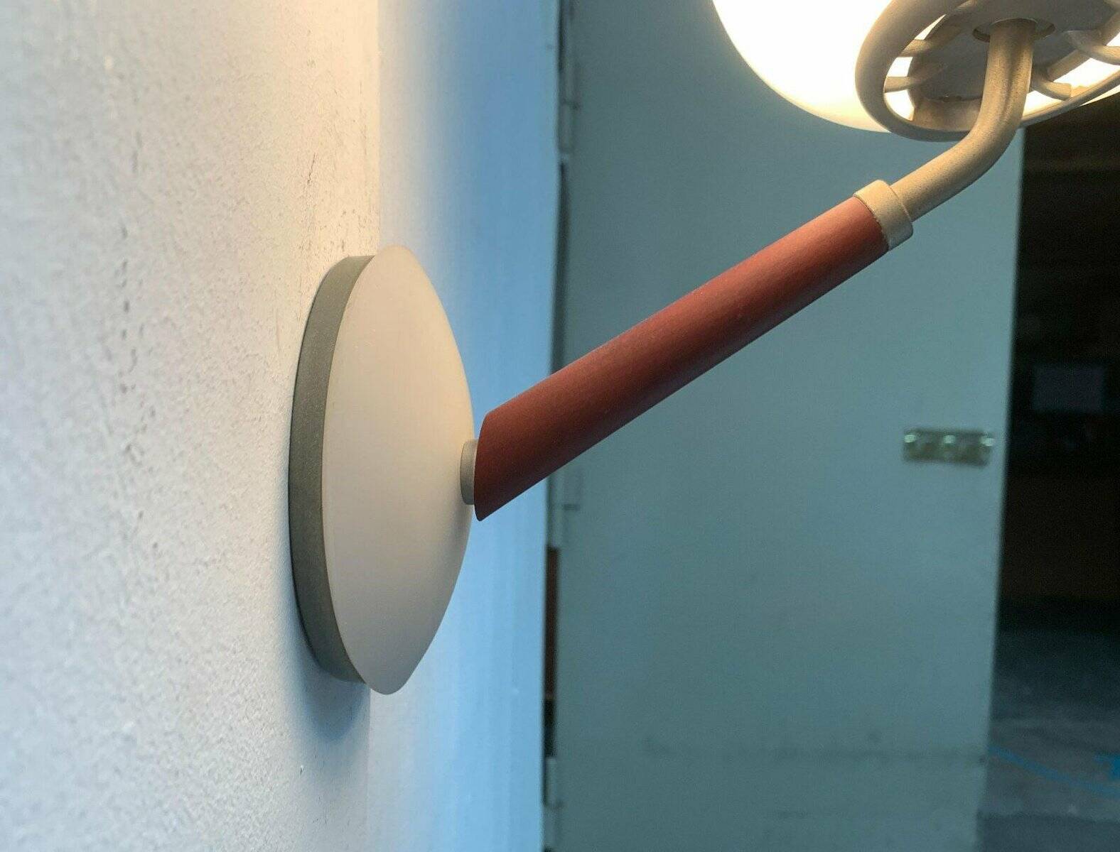 Vintage Italian Model Pao W Sconce by Matteo Thun for Arteluce, 1990s, Set of 2