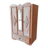 Art Deco doll cabinet 50s