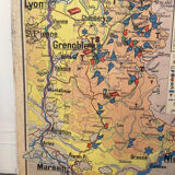 Map of the Alps