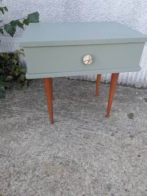 Vintage bedside table