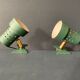 Spotlight clip 50s metal green bottle