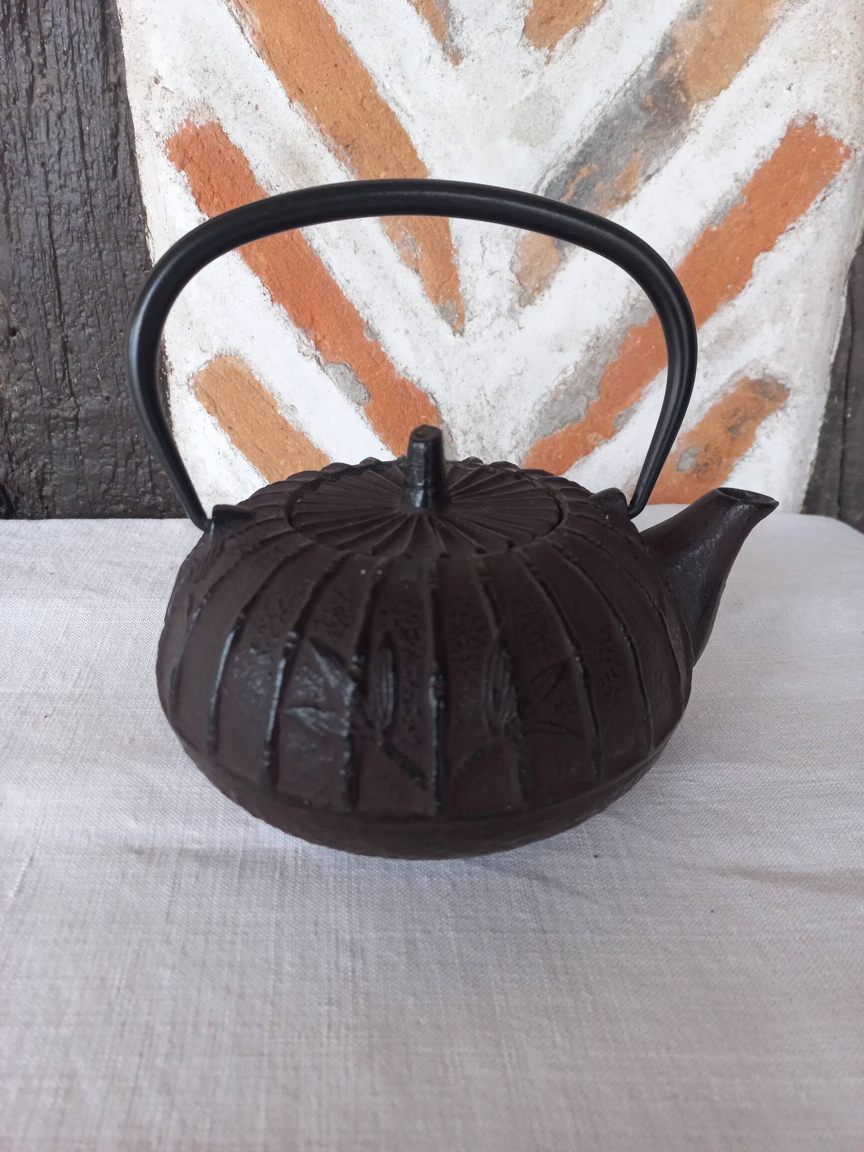 Japanese cast iron teapot