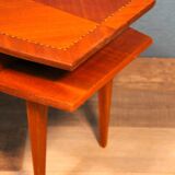 1960s double tray side table
