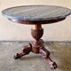 Table, guéridon en acajou et placage d'acajou - Époque Restauration (vers 1820-1830)