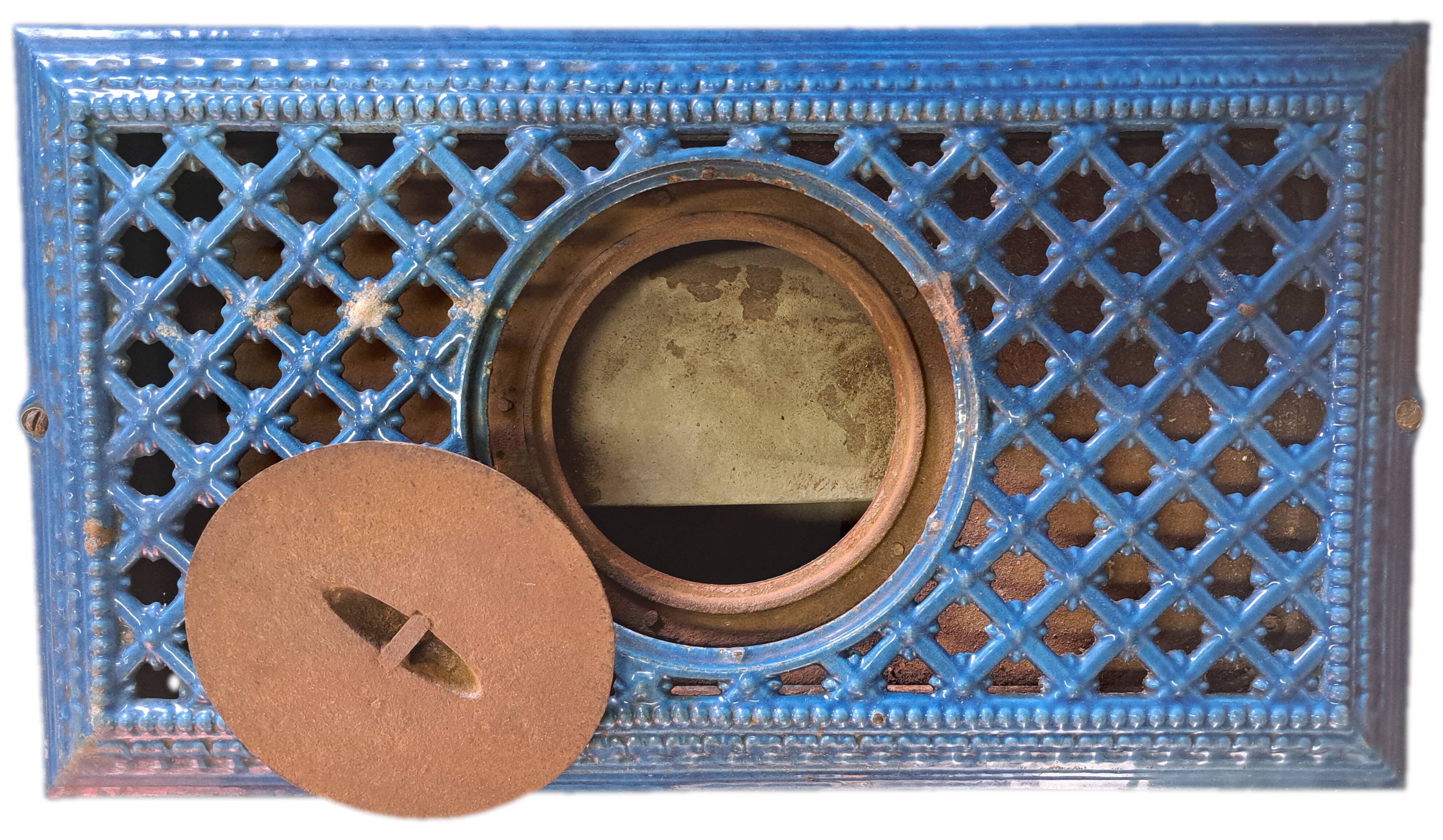 Antique decorative stove Godin Chauffette no. 299, 57x33x51cm