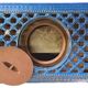 Antique decorative stove Godin Chauffette no. 299, 57x33x51cm