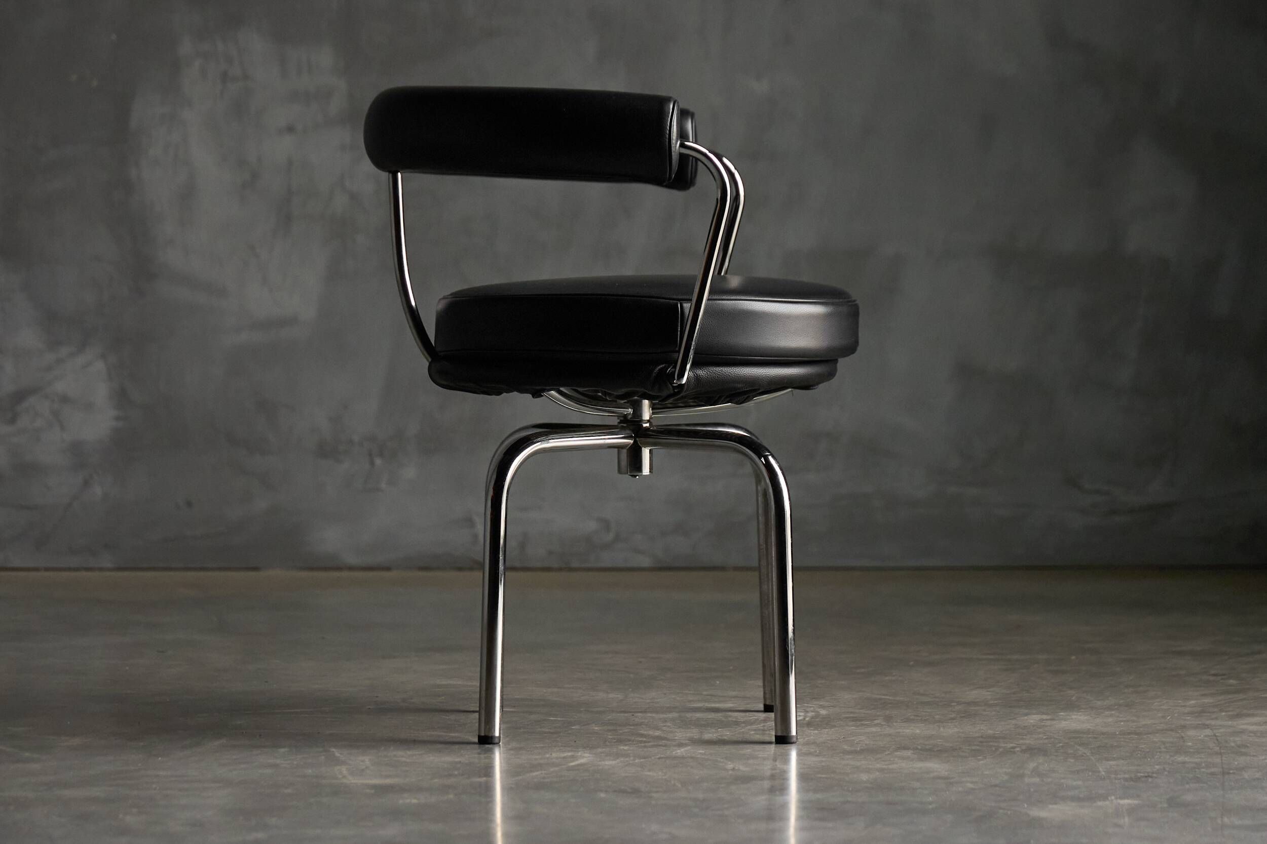 LC7 chairs by Charlotte Perriand, Le Corbusier and Pierre Jeanneret, 1980s