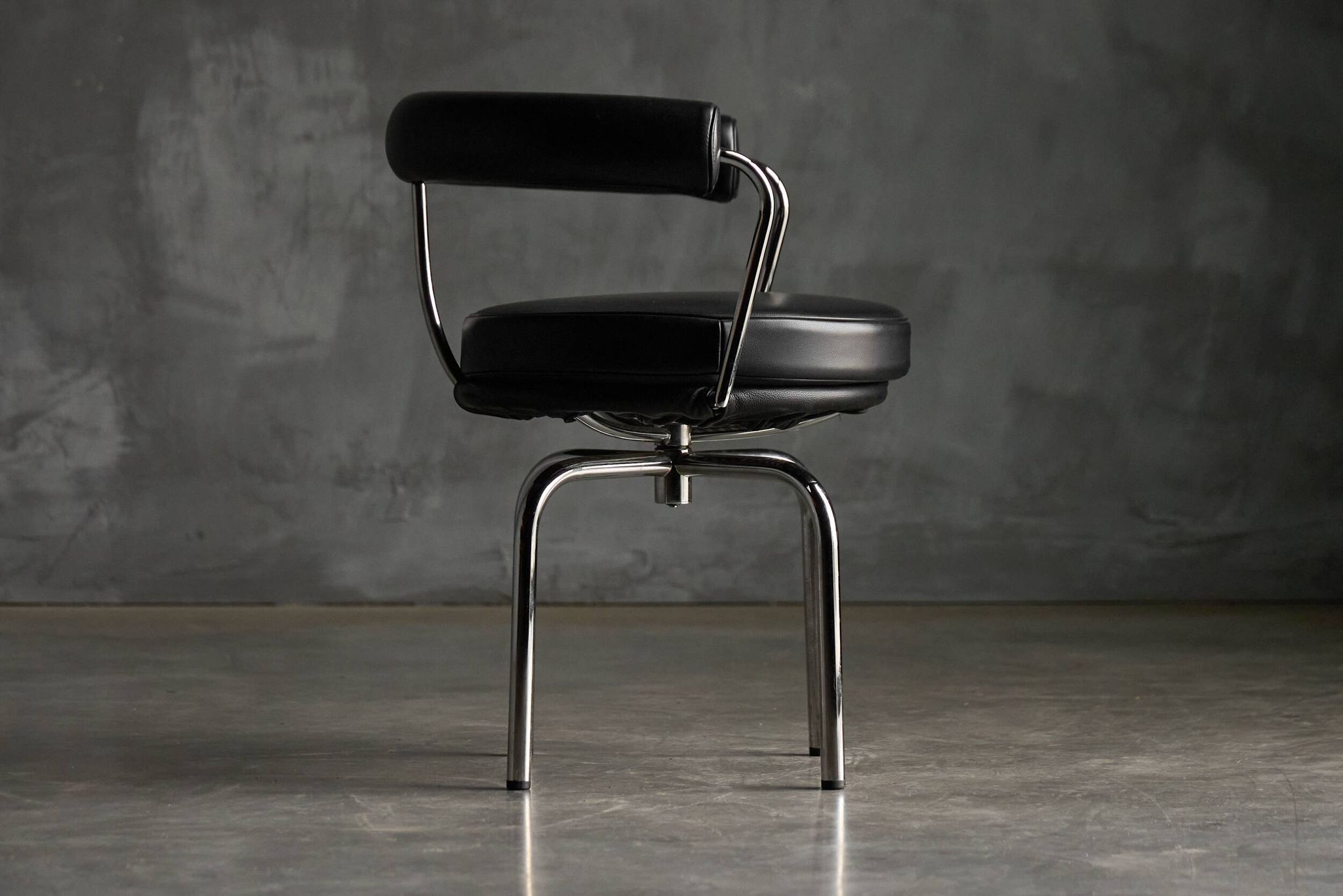 LC7 chairs by Charlotte Perriand, Le Corbusier and Pierre Jeanneret, 1980s