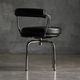 LC7 chairs by Charlotte Perriand, Le Corbusier and Pierre Jeanneret, 1980s