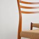 Set of 6 model 78 chairs in teak by Niels O. Møller, Denmark, 1960s.