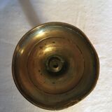 Old brass candlestick
