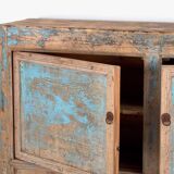 Ancien buffet de salle à manger bleu ciel (vers 1920)