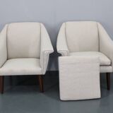 1960s Pair of Danish Restored Armchairs