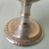 2 silver-plated egg cups