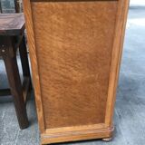 Commodity era Art Deco maple magnifying glass