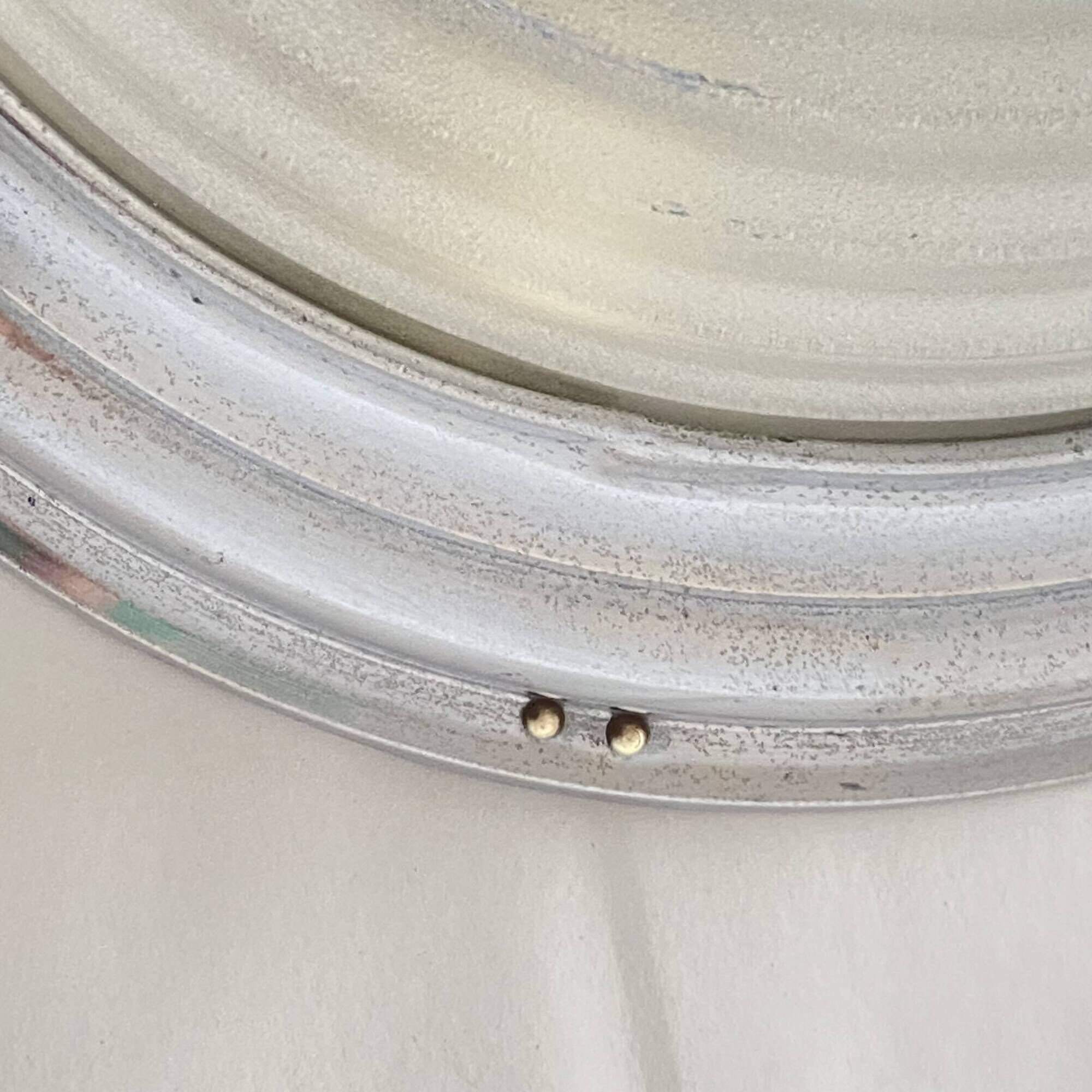 Applique murale plafonnier verre métal chromé esprit Holophane