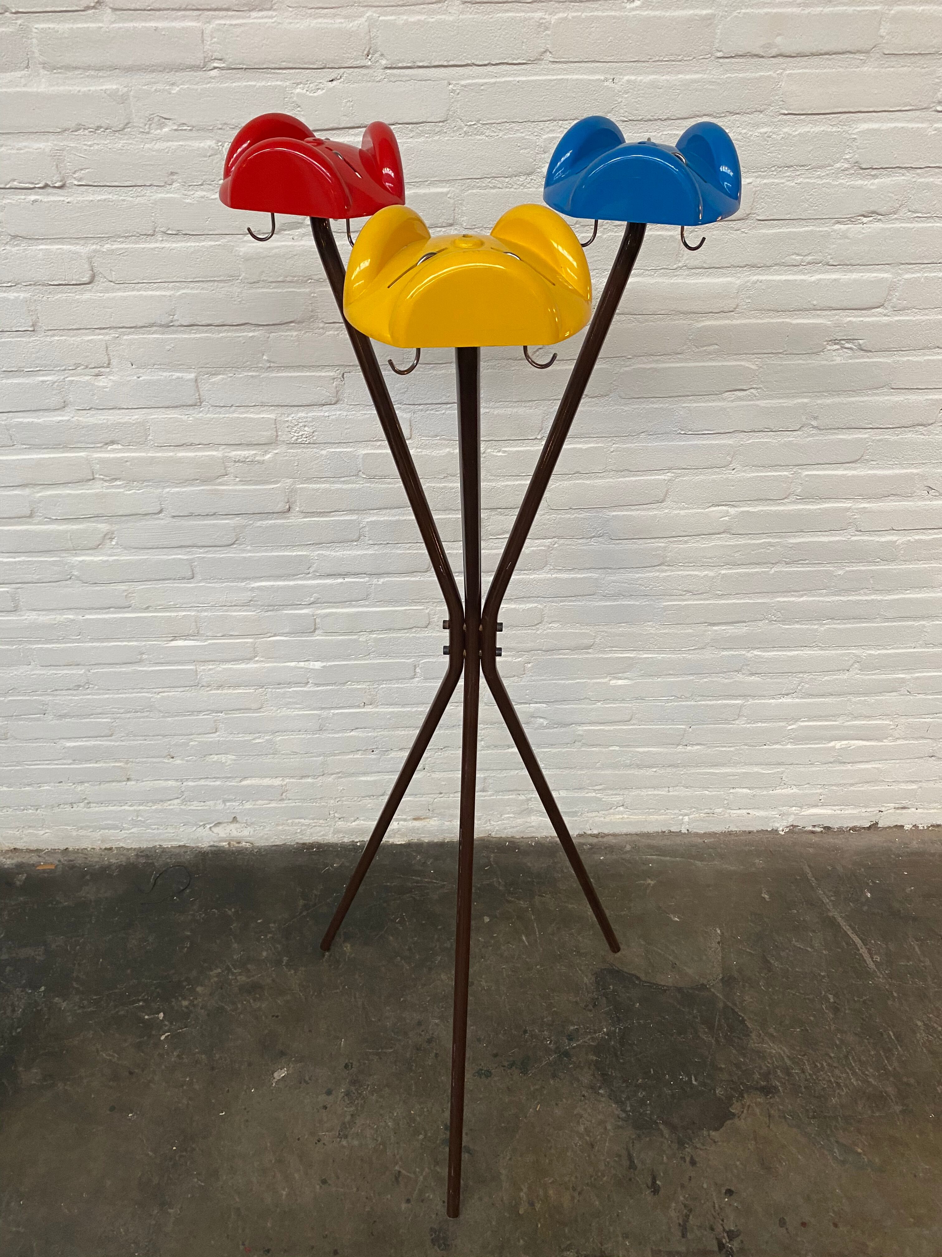 Portemanteau par Enzo Mari pour Danese, années 1970